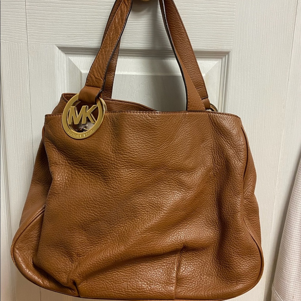 Michael Kors Brown Leather Purse